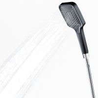Душевой гарнитур Orange O-Shower OS814b Черный матовый нержавеющая сталь на стену
