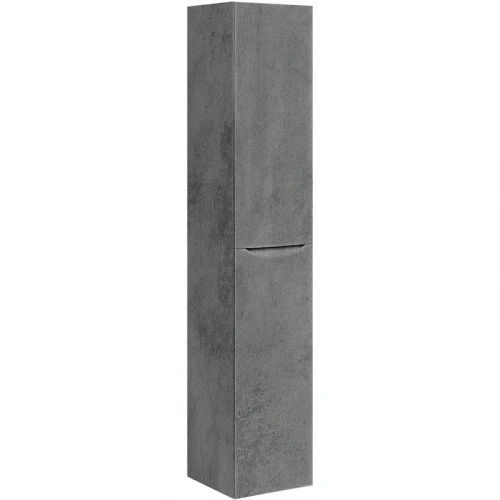 Шкаф пенал Vincea Mia 35 L VSC-2M170BT-L подвесной Beton МДФ / ЛДСП