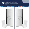 Душевая дверь RGW Passage PA-103B 70 020810307-24c профиль Черный матовый стекло матовое-сатинат