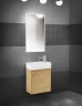 Зеркало BelBagno 50 SPC-AL-500-800 Сатин стекло