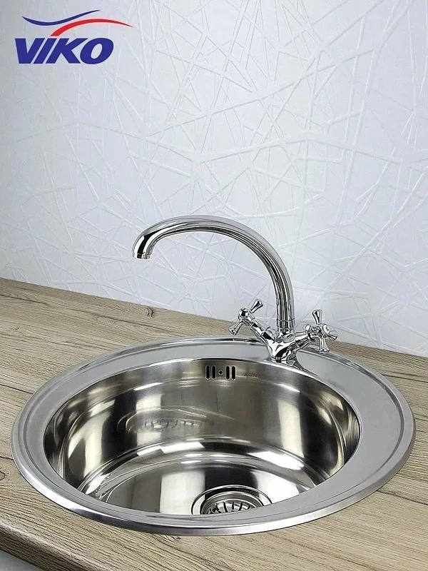 Смеситель для кухни Viko V-1543 Хром