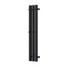 Электрический полотенцесушитель APEXTERMO Sirius Light 800x120 SR10182BL с крючками цвет Черный