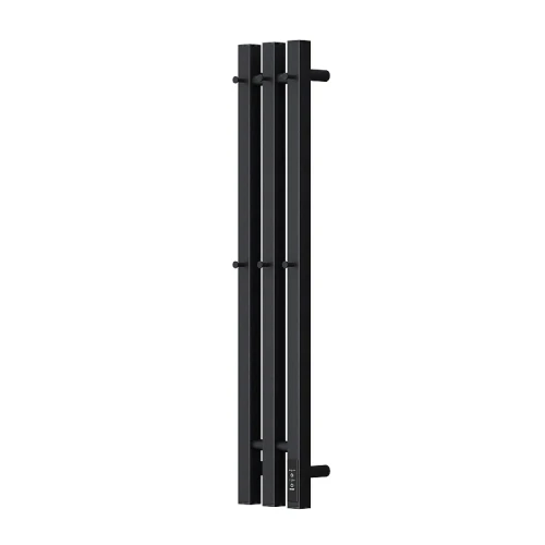 Электрический полотенцесушитель APEXTERMO Sirius Light 800x120 SR10182BL с крючками цвет Черный