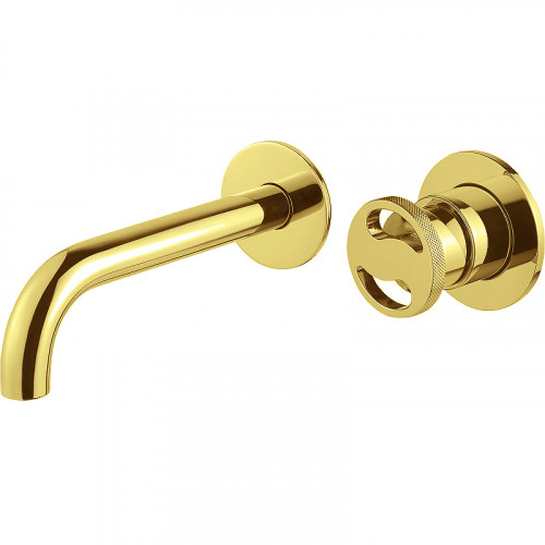 Смеситель для раковины Migliore Reversa 28201 Золото латунь встраиваемый