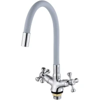 Смеситель для кухни Viko V-2768 Хром Серый