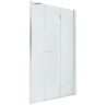 Душевая дверь New Trendy New Soleo Chrome 140 R D-0154A/D-0096B профиль Хром стекло прозрачное