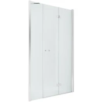 Душевая дверь New Trendy New Soleo Chrome 140 R D-0154A/D-0096B профиль Хром стекло прозрачное