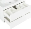Тумба под раковину BelBagno 80 ALBANO-CER-800-2C-SO-BL подвесная Bianco Lucido МДФ / ЛДСП