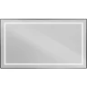 Зеркало BelBagno Kraft 140 SPC-KRAFT-1400-800-SENS-NERO с подсветкой Черное с сенсорным выключателем стекло