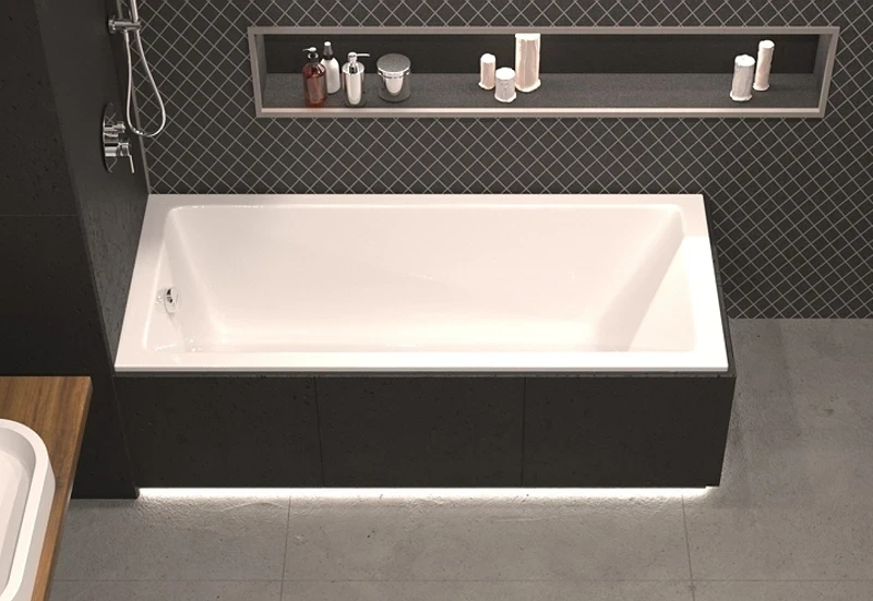Акриловая ванна Whitecross Wave Slim 140x70 0111.140070.100 без гидромассажа