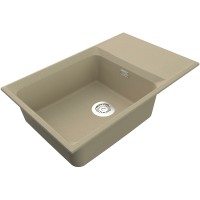 Кухонная мойка Point Этна 78 PN3012BG Светло-бежевая