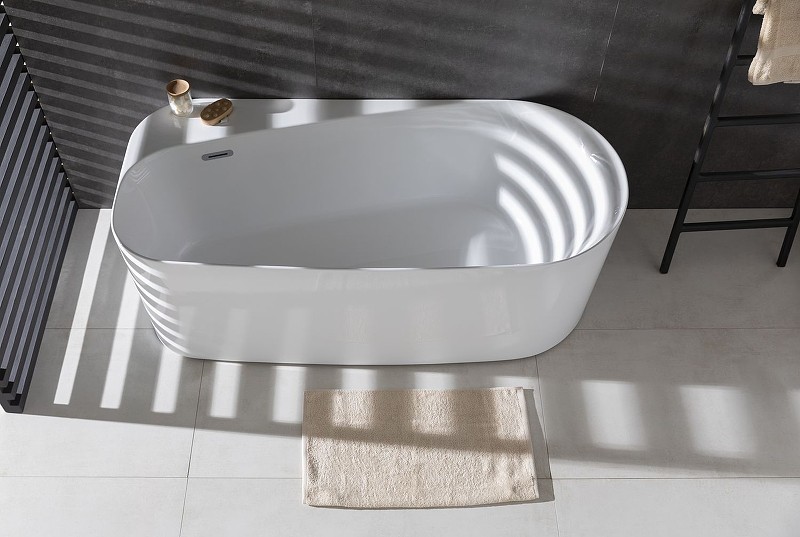 Акриловая ванна Allen Brau Priority 1 170x80 2.31001.20 без гидромассажа