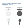Верхний душ Pragma Teiden 903262.TDN2.BBLT.028-2 цвет Черный матовый
