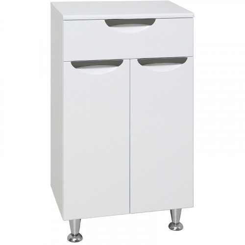 Тумба Runo Барселона 50 УТ000002342 Белая МДФ / ЛДСП