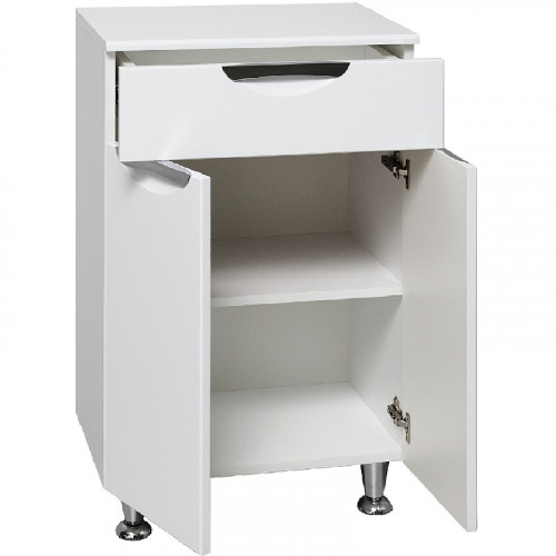 Тумба Runo Барселона 50 УТ000002342 Белая МДФ / ЛДСП