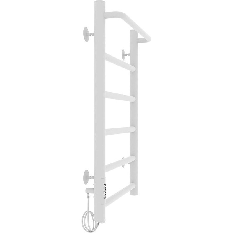 Электрический полотенцесушитель Laris Прайм ЧК П6 400x600 L 75201059 Белый муар