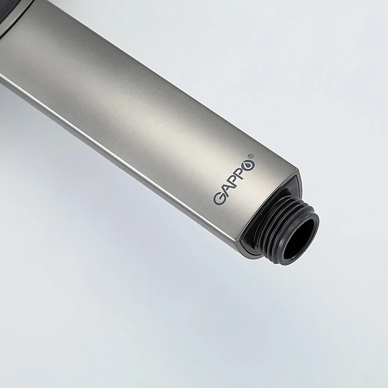 Душевая система Gappo G2496-19 цвет Оружейная сталь