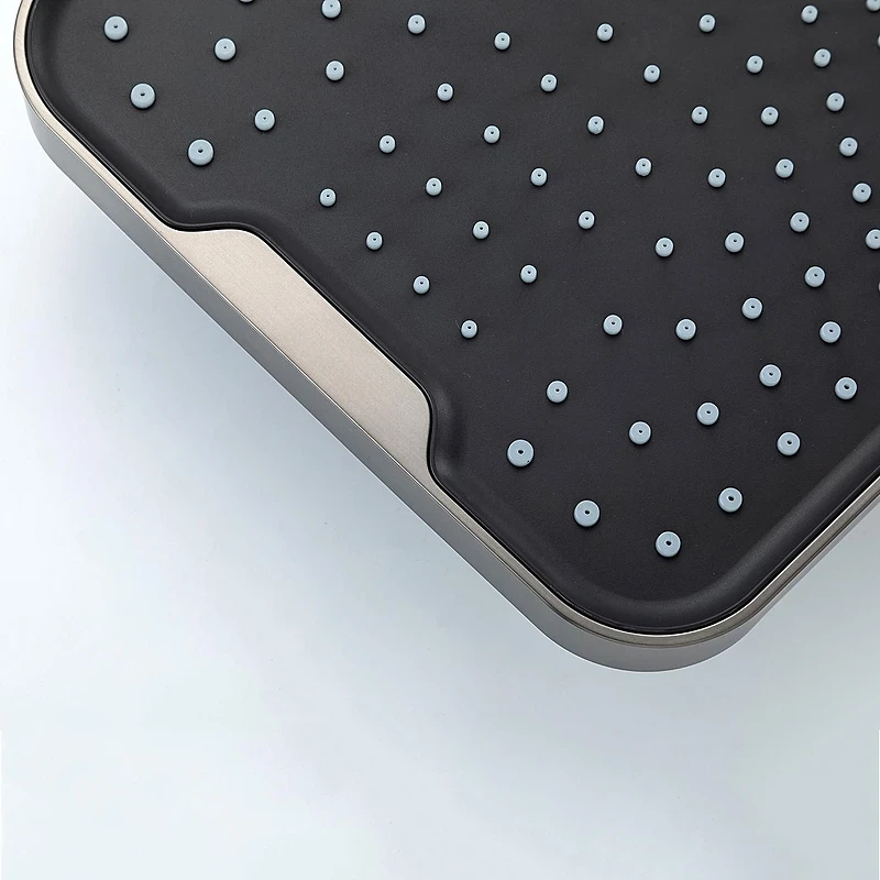 Душевая система Gappo G2496-19 цвет Оружейная сталь