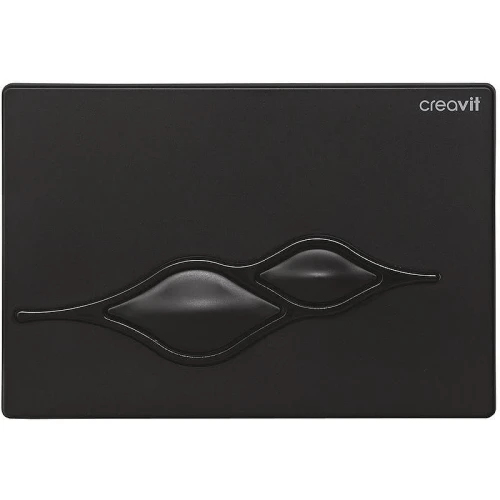 Кнопка смыва для инсталляции Creavit Ufo GP1002.01 Черная матовая