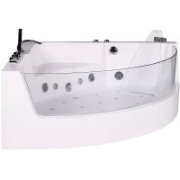 Акриловая ванна Ceruttispa С-401А 150x150 10353 с гидромассажем