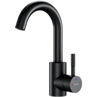 Смеситель для раковины AM.PM X-Joy S F85B02722 Черный матовый