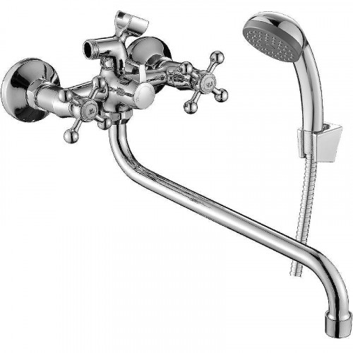 Смеситель для ванны Decoroom DR54045 универсальный Хром