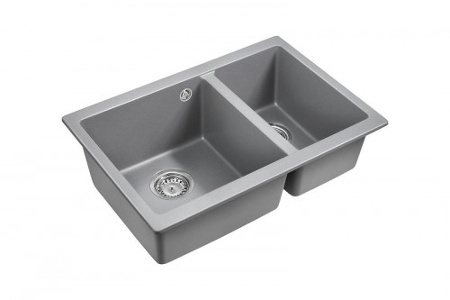 Кухонная мойка Emar Quartz 66,5 EMQ-2665.PL цвет Алмаз