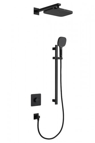 Душевая система Arrow AG372002MB-1 цвет Черный матовый