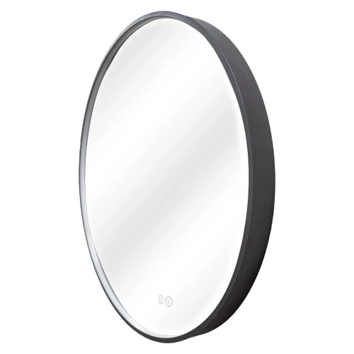 Зеркало Azario Димион 70 АZ-LED010825 с подсветкой цвет Серый матовый с сенсорным выключателем