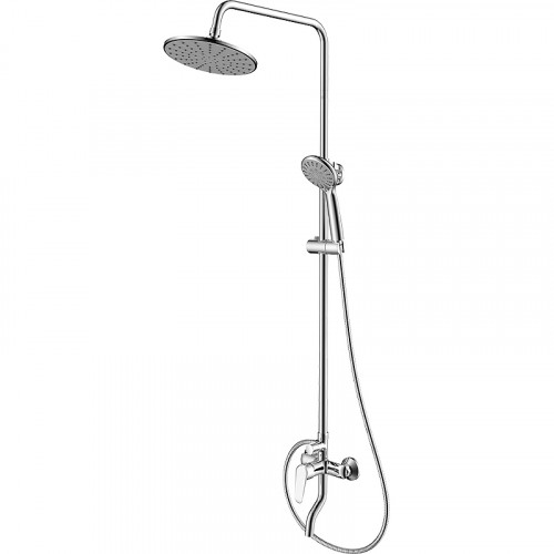 Душевая система Dorff Prime D0740900 Хром Серый латунь на стену