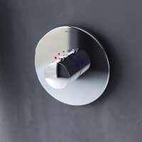 Смеситель для душа AM.PM Like F8075500 с термостатом Хром латунь встраиваемый
