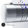Смеситель для душа AM.PM Like F8075500 с термостатом Хром латунь встраиваемый