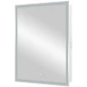 Зеркальный шкаф Континент Allure LED 55 L МВК002 с подсветкой Белый МДФ / ЛДСП, стекло