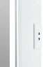 Зеркальный шкаф Континент Allure LED 55 L МВК002 с подсветкой Белый МДФ / ЛДСП, стекло