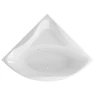Акриловая ванна Excellent Glamour 150x150 WAEX.GLA15.SOFT.WH цвет Белый с гидромассажем форсунки Белые