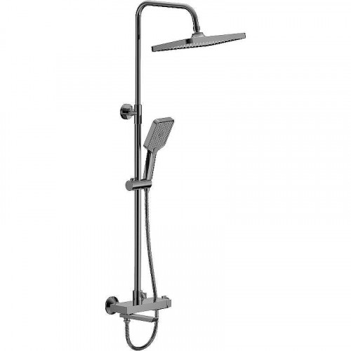Душевая система Belz B672-3 B24672-3 Оружейная сталь