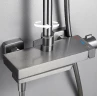 Душевая система Belz B672-3 B24672-3 Оружейная сталь