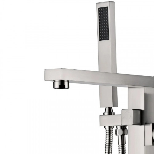 Смеситель для ванны Grocenberg GB800NK Никель