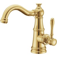 Смеситель для раковины Kaiser Aria 03011-3 Золото латунь