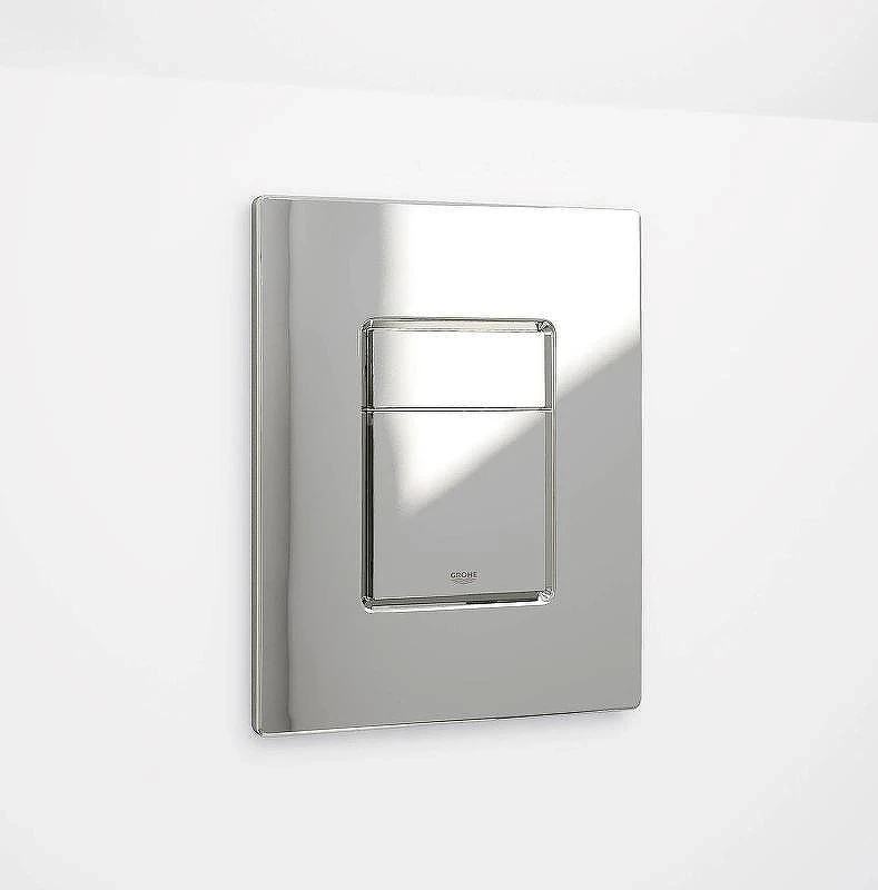 Унитаз с инсталляцией Ceramicanova Play CN3001 + Grohe Rapid SL 38775001 с сиденьем Микролифт и клавишей смыва Хром