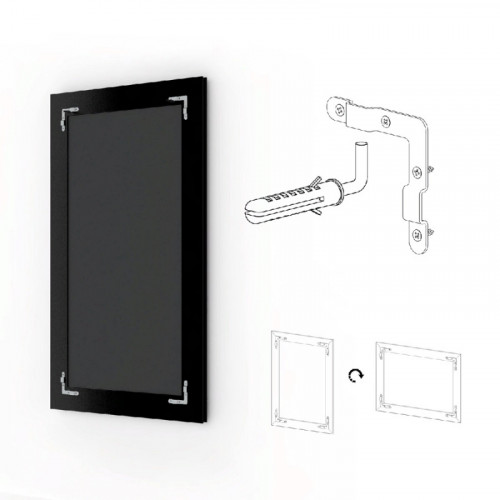 Зеркало Evoform Exclusive-G 119х94 Медный эльдорадо стекло