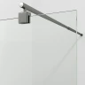 Душевая перегородка WasserKRAFT Rur 100 30W44GR профиль Графит стекло прозрачное