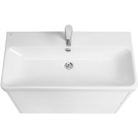 Тумба с раковиной Aquaton Сканди 90 1A2519K0SD010 подвесная Белая МДФ / ЛДСП