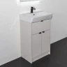 Тумба с раковиной Comforty Руза 50 00-00021967CF цвет Серый шелк
