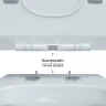 Унитаз Berges Floe Rimless 082121 подвесной с сиденьем Микролифт фарфор подвесной