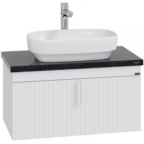 Тумба под раковину СанТа Юпитер 80 700359 подвесная Белая