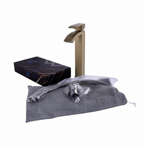 Смеситель для раковины Fashun A51218-21 цвет Бронза