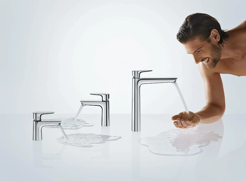 Смеситель для раковины Hansgrohe Talis E 71712670 Черный матовый латунь
