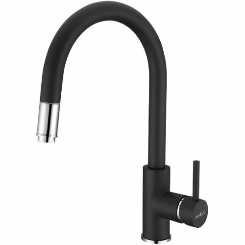 Смеситель для кухни Alveus Delos-P G91 Carbon 1129022 Угольный нержавеющая сталь