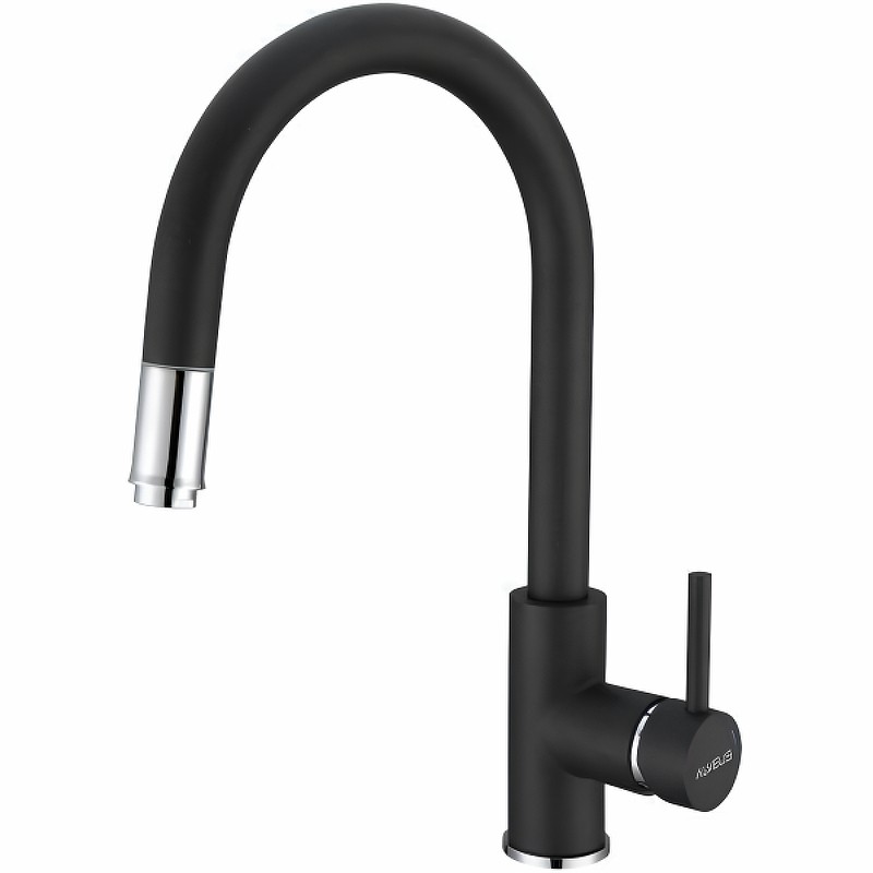 Смеситель для кухни Alveus Delos-P G91 Carbon 1129022 Угольный нержавеющая сталь